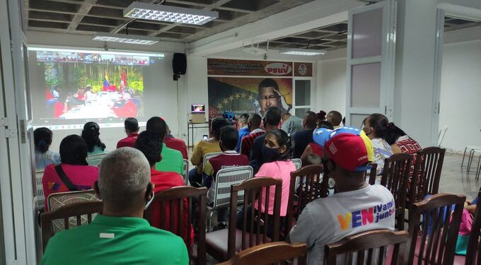 Maduro Facebook Live. Foto @PsuvMirandaVE