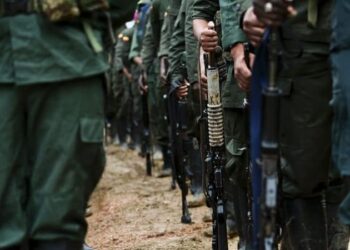 Armas FARC. Foto de archivo.