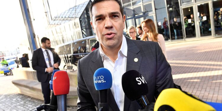 El exprimer ministro griego y líder del partido izquierdista Syriza, Alexis Tsipras. Foto de archivo.