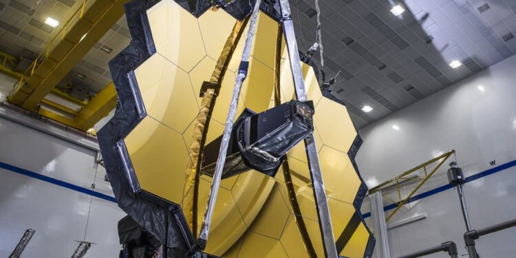 El telescopio James Webb. Foto agencias.