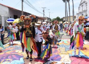 Fiesta del Corpus Christi de Panamá. Foto de archivo.