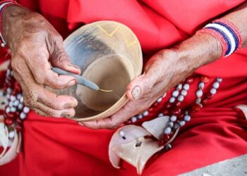 La cerámica del pueblo Awajún de Perú. Foto agencias.