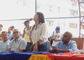 La concejal del municipio Los Salias, Bárbara Quijada. Foto Prensa.