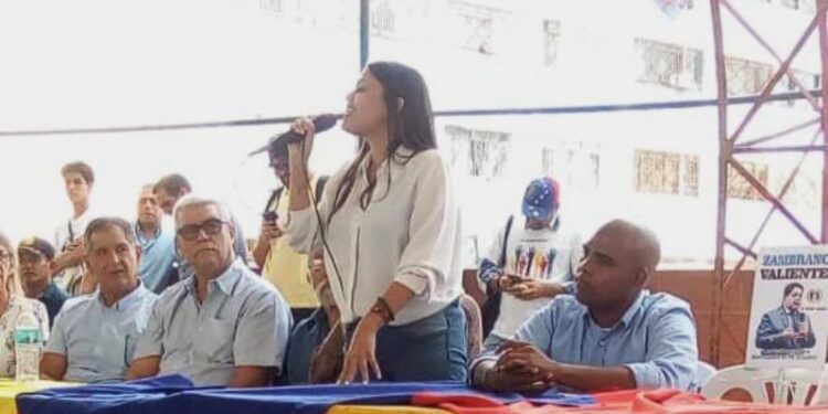 La concejal del municipio Los Salias, Bárbara Quijada. Foto Prensa.