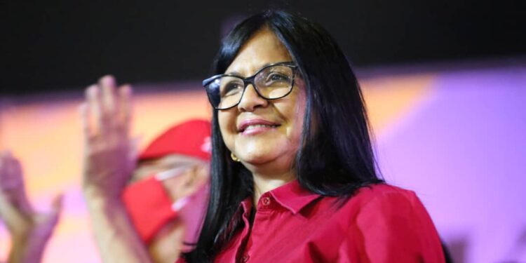 La gobernadora electa por el estado Aragua, Karina Carpio. Foto de archivo.