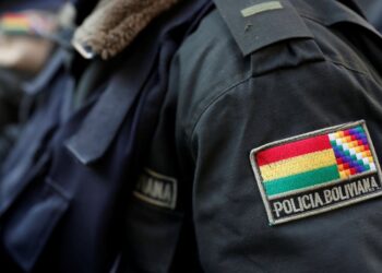 La policía de Bolivia. Foto de archivo.