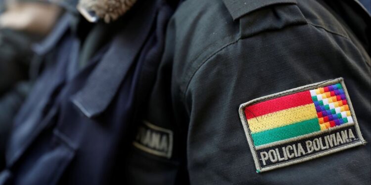 La policía de Bolivia. Foto de archivo.