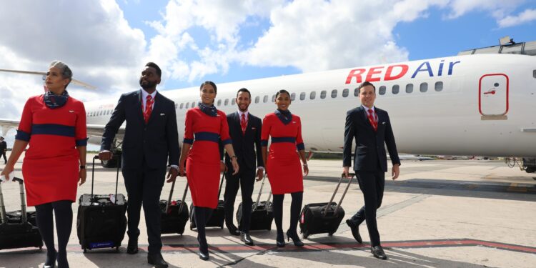 Red Air. Aerolínea de República Dominicana. Foto de archivo.