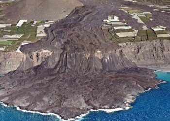 Volcán de La Palma. Foto Twitter.