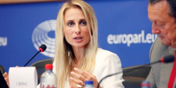 La vicepresidenta del Parlamento Europeo, Dita Charanzová. Foto agencias.