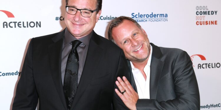 Bob Saget (+) y Dave Coulier. Foto de archivo.