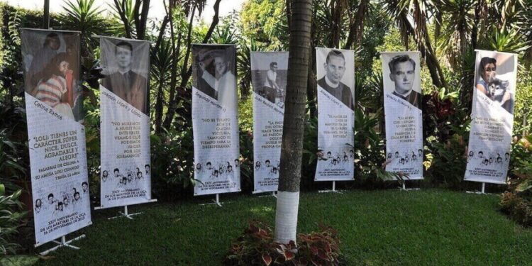 El Salvador. caso de los Jesuitas. Foto de archivo.