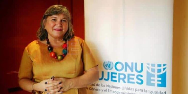 La directora regional para América Latina y el Caribe, María Noel Vaeza. Foto EFE.