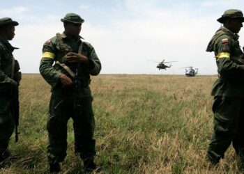 Militares venezolanos. Foto El Tiempo