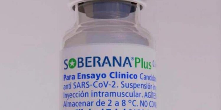 Soberana Plus. vacuna cubana coronavirus. Foto de archivo.