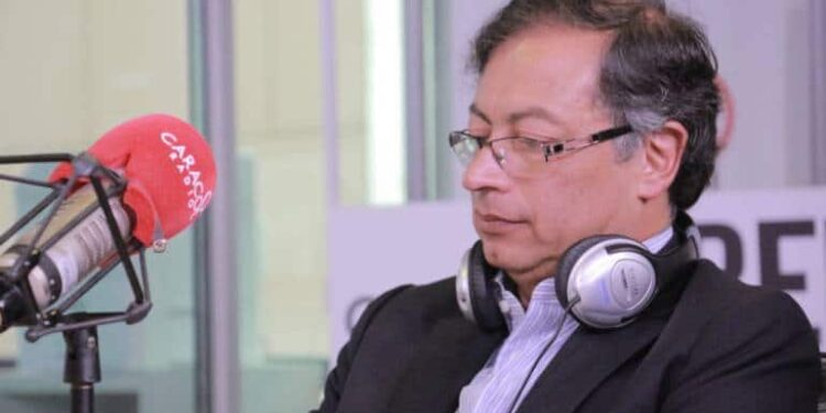 Gustavo Petro. Foto Caracol