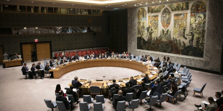 Consejo de Seguridad de la ONU. Foto de archivo.