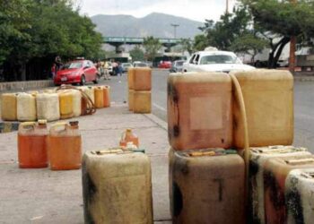 Contrabando de combustible. Venezuela. Foto de archivo.
