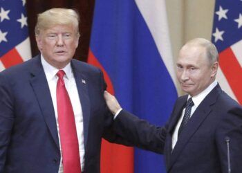 Donald Trump y Vladimir Putin. Foto agencias.