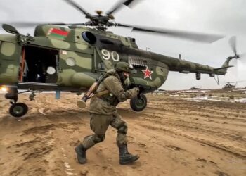 Ejercicios militare Rusos. Foto AFP.
