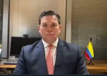 El embajador de Colombia en Estados Unidos, Juan Carlos Pinzón. Foto captura de video.