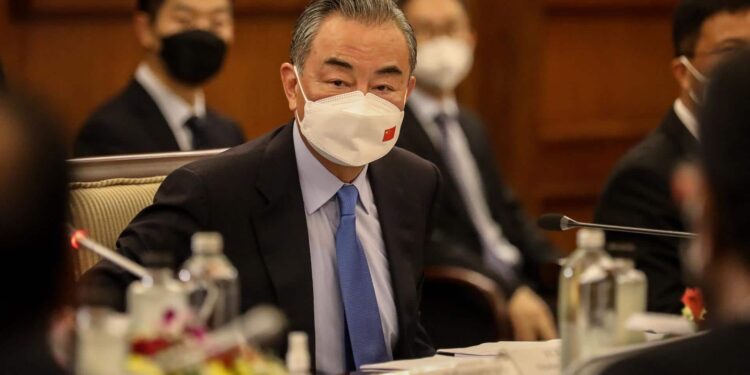 El ministro chino de Exteriores, Wang Yi. Foto agencias.