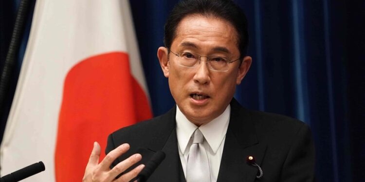 El primer ministro de Japón, Fumio Kishida. Foto agencias.