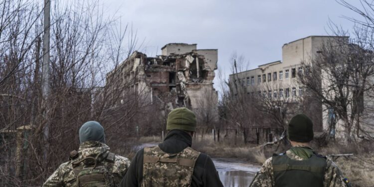 Guerra en Ucrania. Foto agencias.