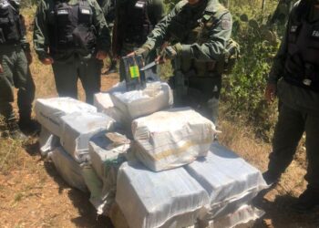 Incautación de 450 panelas de cocaína en un fundo del estado Falcón.
