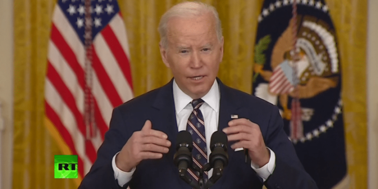 Joe Biden. Presidente de EEUU. Foto captura de video.