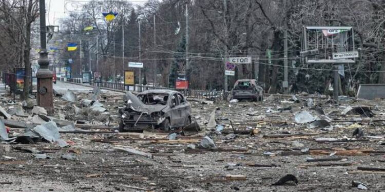 Ataque de Rusia a Ucrania. Foto agencias.