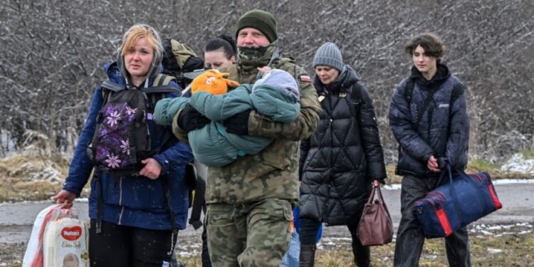 Corredores humanitarios. Ucrania. Foto agencias.