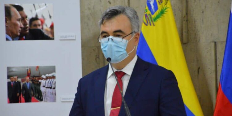 El embajador de Rusia en Venezuela, Sergey Mélik. Foto de archivo.