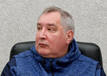 El jefe de Roscosmos, Dmitry Rogozin. Foto de archivo.