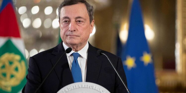 El primer ministro italiano, Mario Draghi. Foto de archivo.