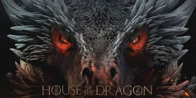 House of the Dragon. Foto de archivo.