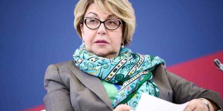 La embajadora rusa en Bulgaria, Eleonora Mitrofanova. Foto de archivo.