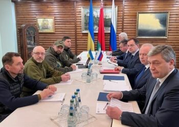 Las negociaciones de paz entre Rusia y Ucrania. Foto agencias.