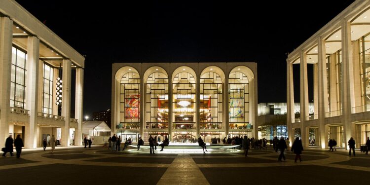 MET Ópera de Nueva York. Foto de archivo.