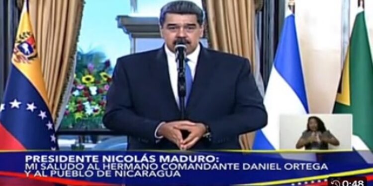 Nicolás Maduro. Foto captura de video.