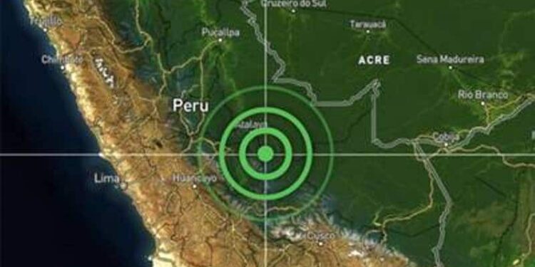 Perú Sismo. Foto agencias.