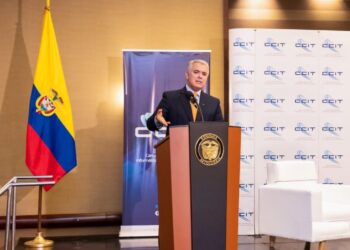 Presidente de Colombia, Iván Duque. Foto Twitter.
