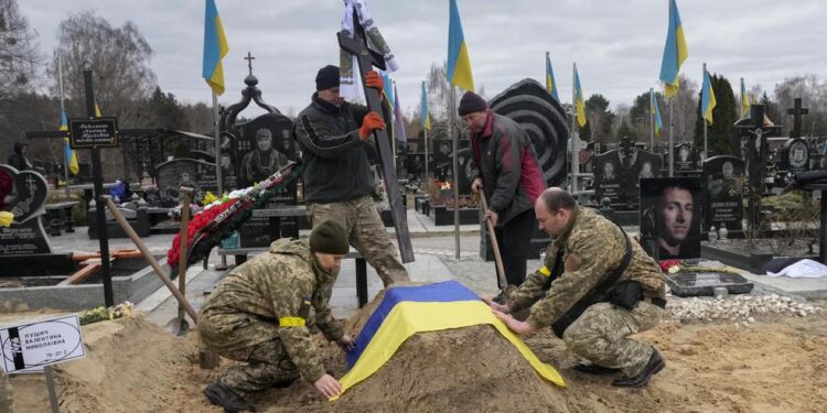 Víctimas civiles en Ucrania. Invación rusa. Foto agencias.
