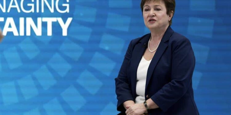 Directora gerente del FMI, Kristalina Georgieva. Foto EFE.