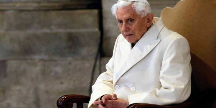 El papa Benedicto XVI. Foto de archivo.