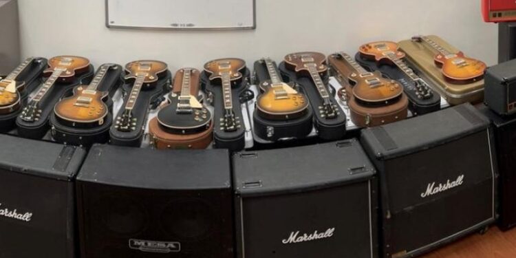 Guitarras Gibson. Foto agencias.