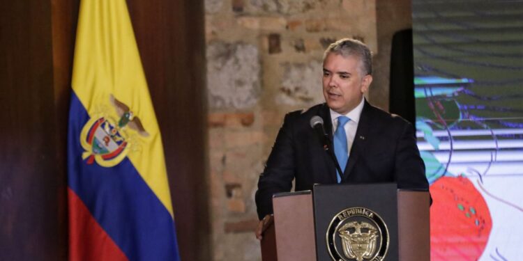 Iván Duque, presidente de Colombia. Foto de archivo.