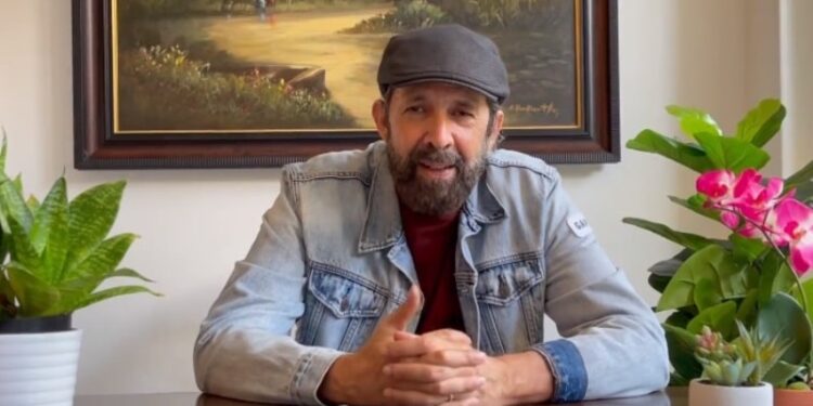 Juan Luis Guerra. Foto captura de video.
