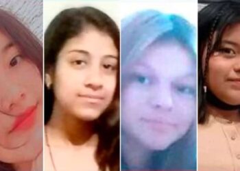 Sofía, Alma, Regina y Jaqueline desaparecieron casi al mismo tiempo de Debanhi Escobedo. Foto twitter @demgaralm twitter @sofiabenutto twitter @APacificas_Org