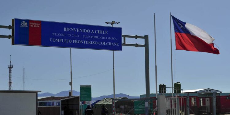 Chile frontera. Foto: cortesía
